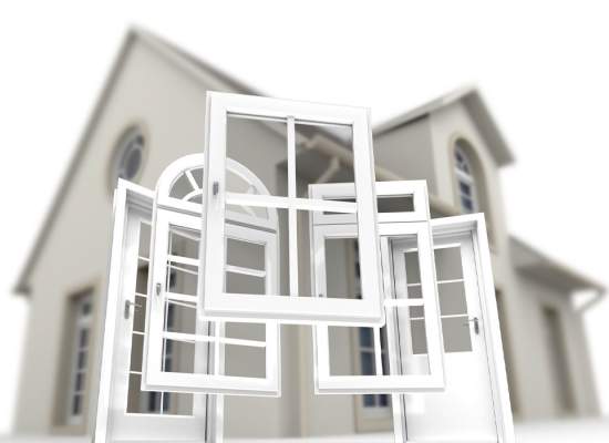 Protruding Rendered Window Welcome - | Commerce Glass